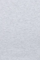 T-shirt à col échancré et manches cap