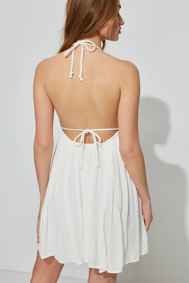 Garage Halter Flare Dress | Shop Midtown Garage Halter Flare Dress | Shop Midtown