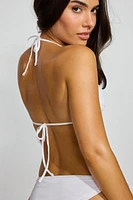 Haut de bikini licou