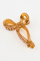 Oversized Bow Claw Clip