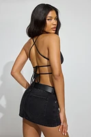 Plunge Flyaway Tank Top