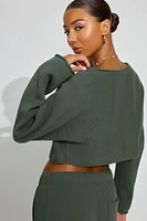 Supersoft Loose Crop Sweater