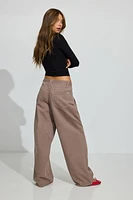 Pantalon ample à taille basse Kenzie