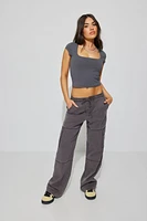 Portia Square Neckline Tee