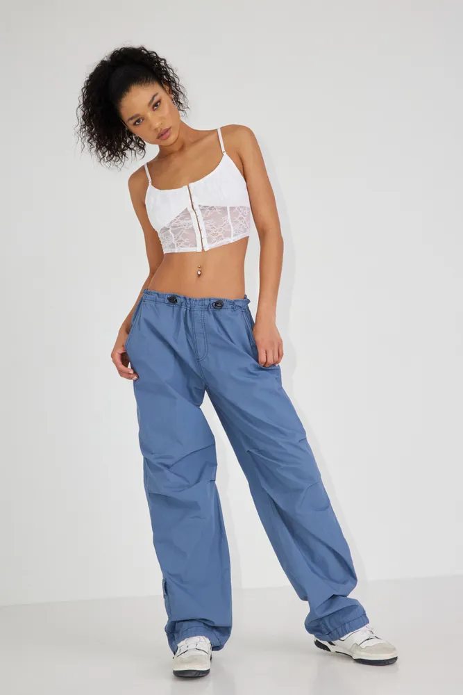 garage parachute pants