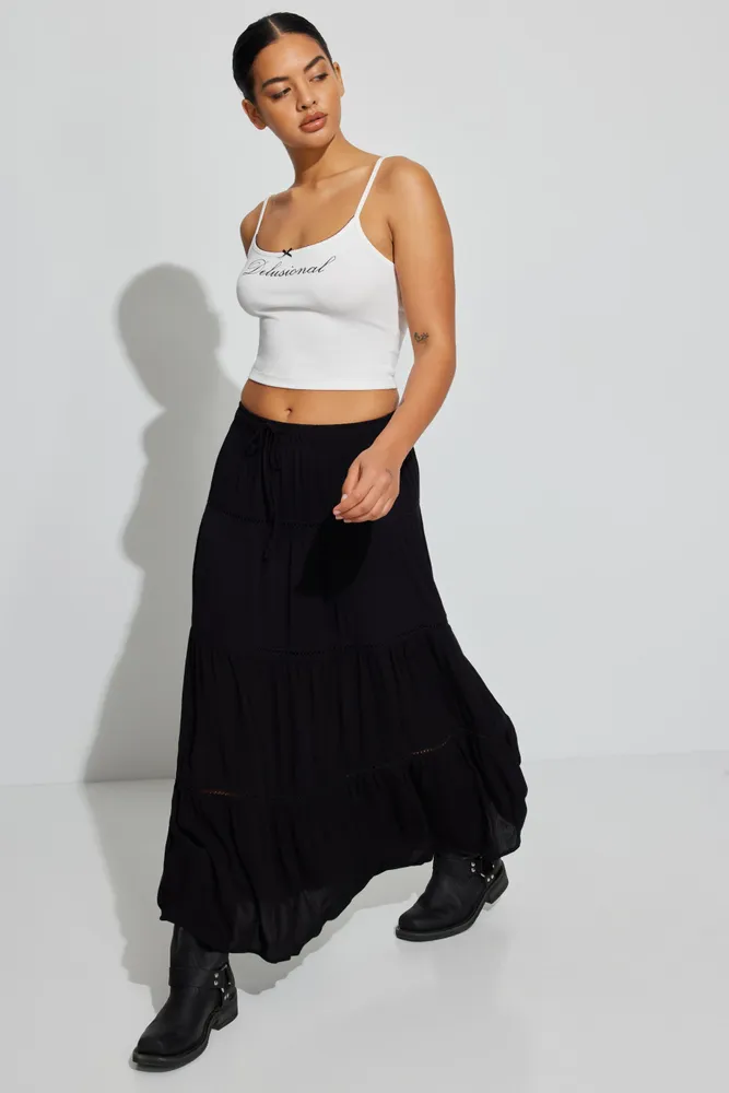 Juliette Peasant Maxi Skirt