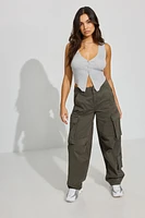 Bare V Neck Vest