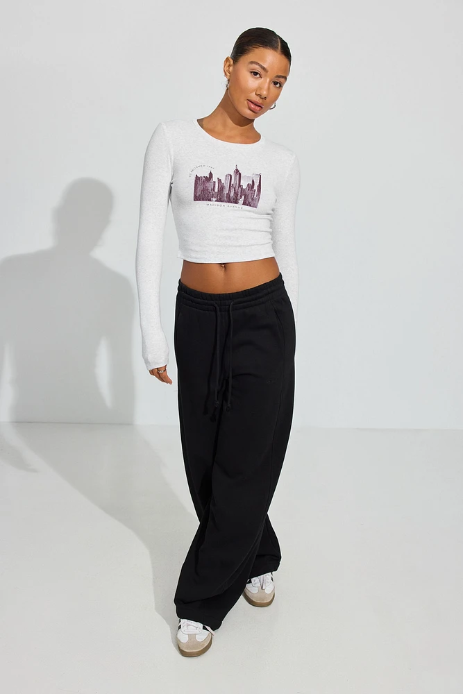 Kimmy Long Sleeve Crop Top
