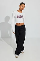 Kimmy Long Sleeve Crop Top