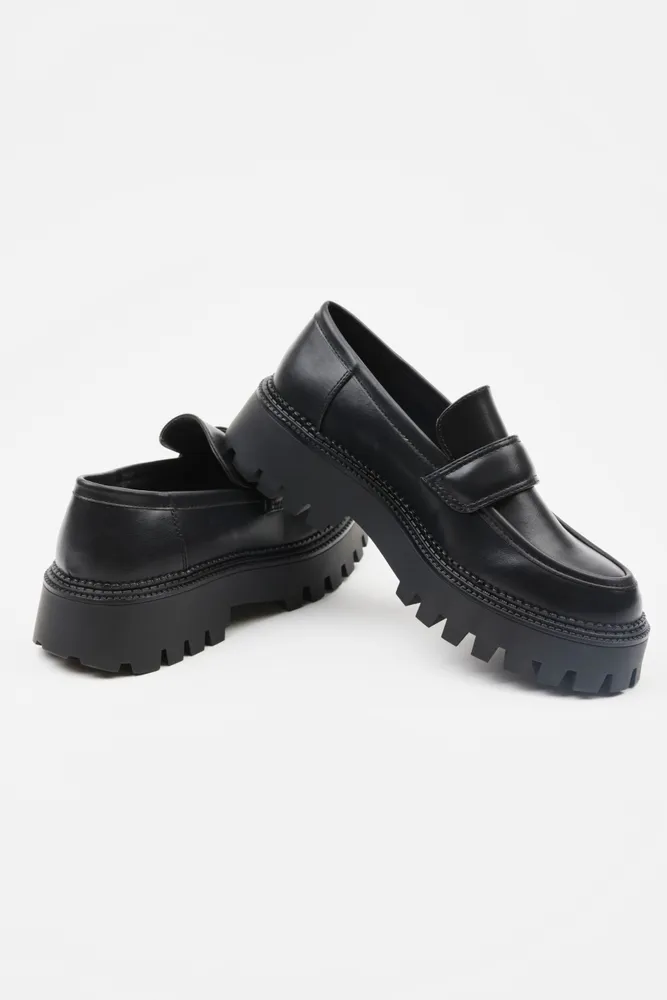 STEVE MADDEN Baker Platform Loafers