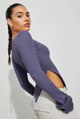 Asymmetric Bodycon Sweater