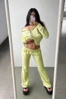 JUICY COUTURE Velvet Flare Joggers