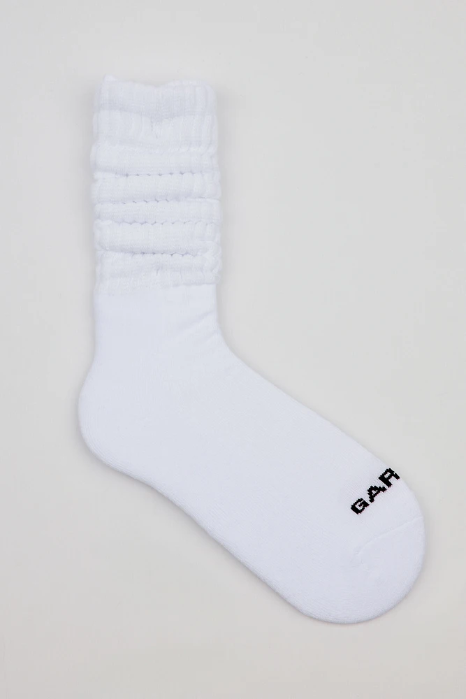 Sport Crew Scrunch Socks