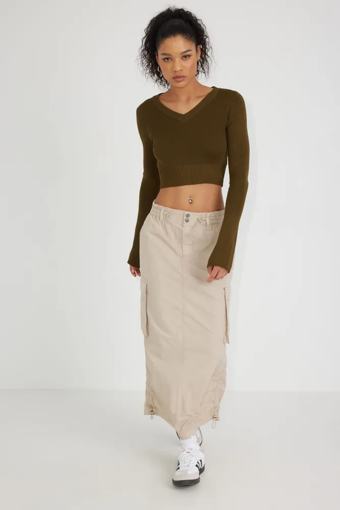 Poplin Parachute Skirt