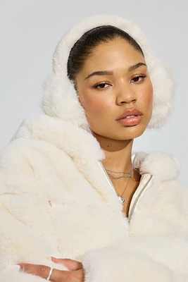 Allover Faux-Fur Earmuffs