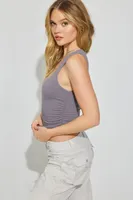 Camisole ruchée à portrait Penny