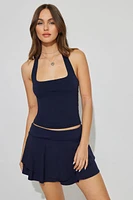 Square Neck Halter Top