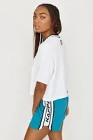 KAPPA Oversized Cropped Tee