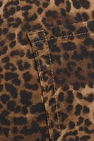 Leopard Mini Skirt