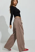 Pantalon ample à taille basse Kenzie