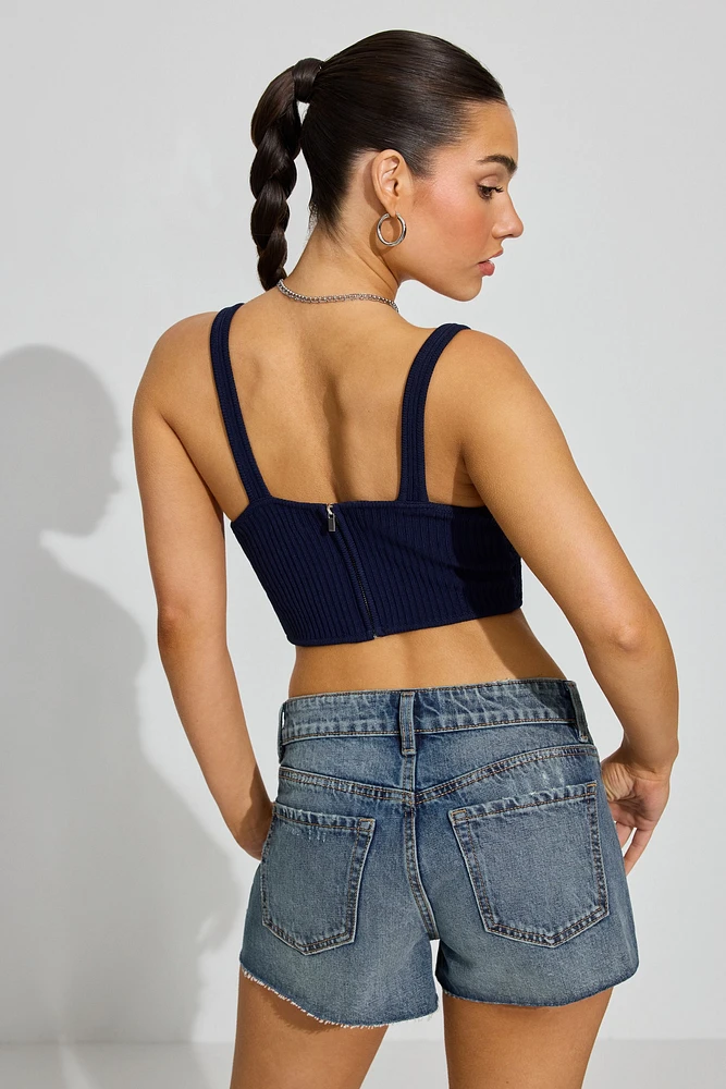 Corset en crochet