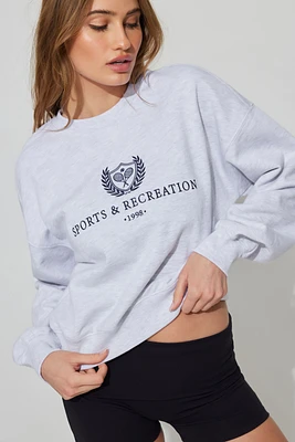 Bubble Crew Neck Sweatshirt