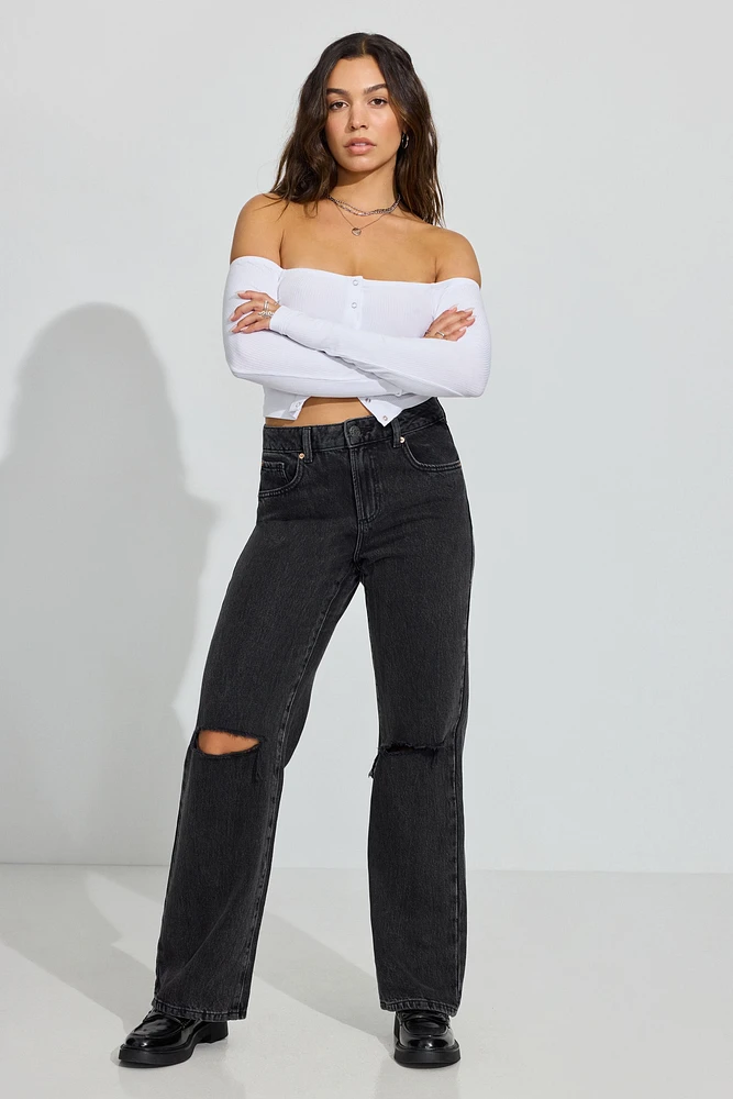 Wide Leg Jeans