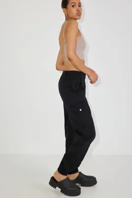 Button Closure Pants 