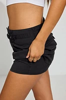 Belted Micro Skort