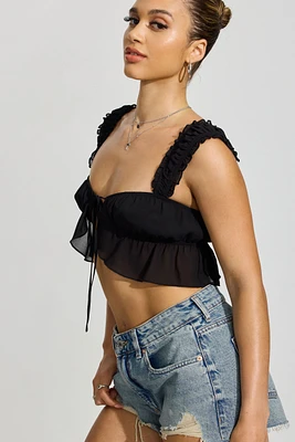 Babydoll Crop Top