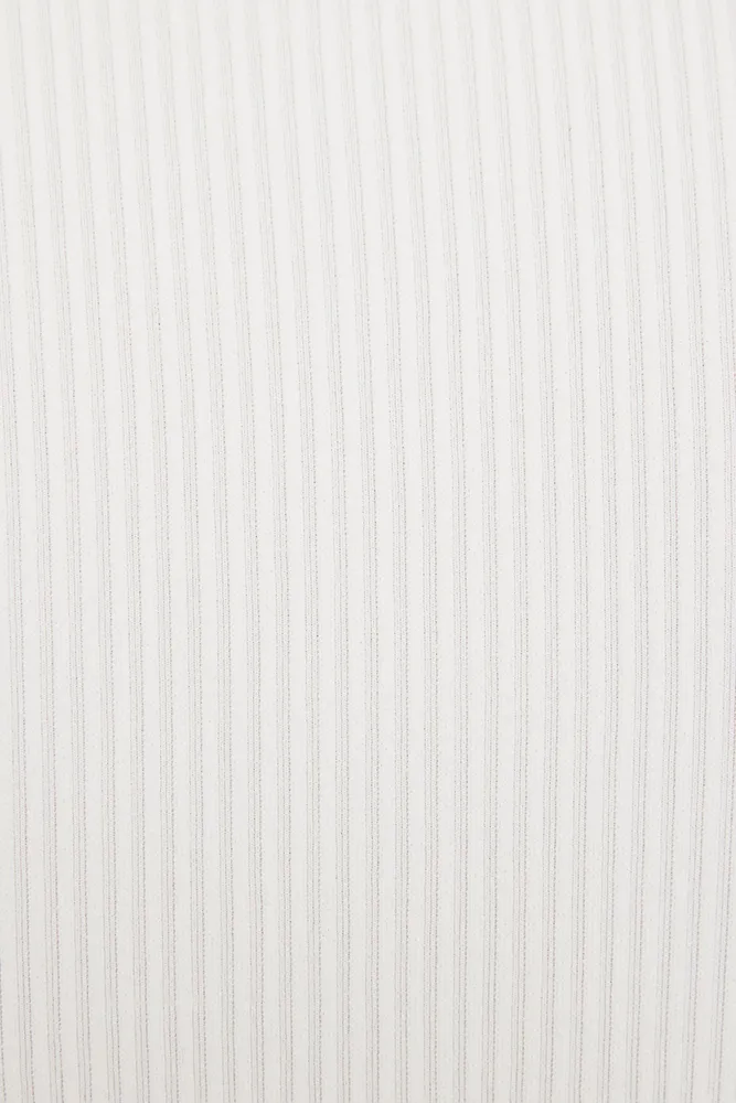 Garage Stella Long Sleeve Seamless Top in White