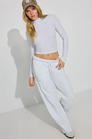Estelle Mock Neck T Shirt