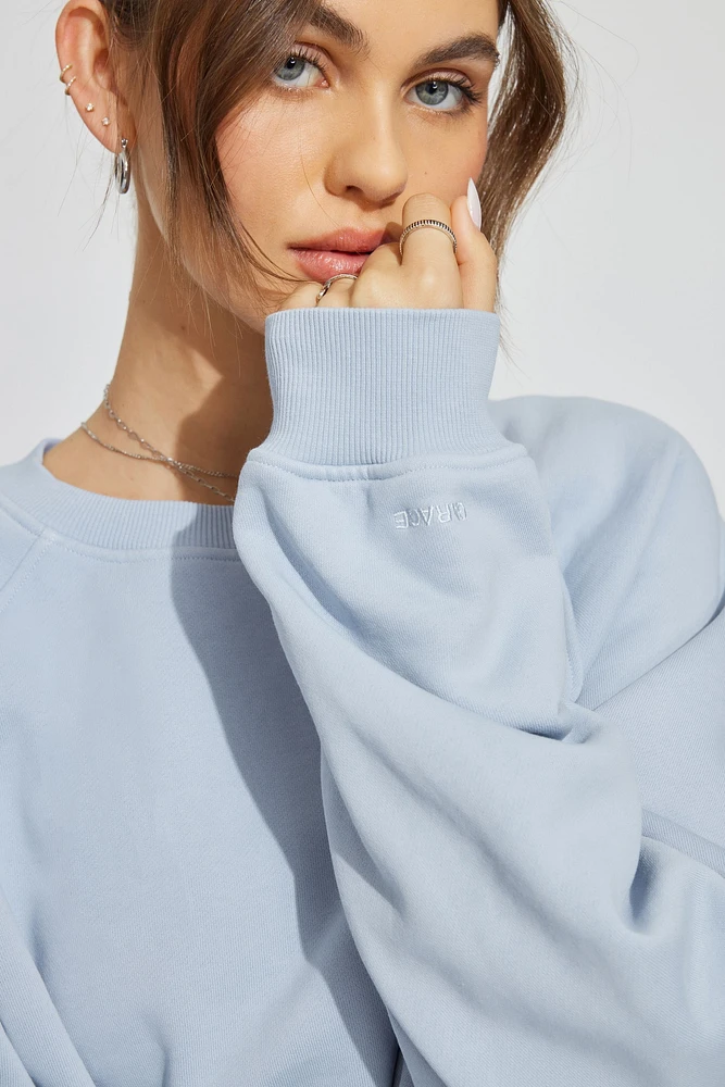 Elevated Oversized Crewneck