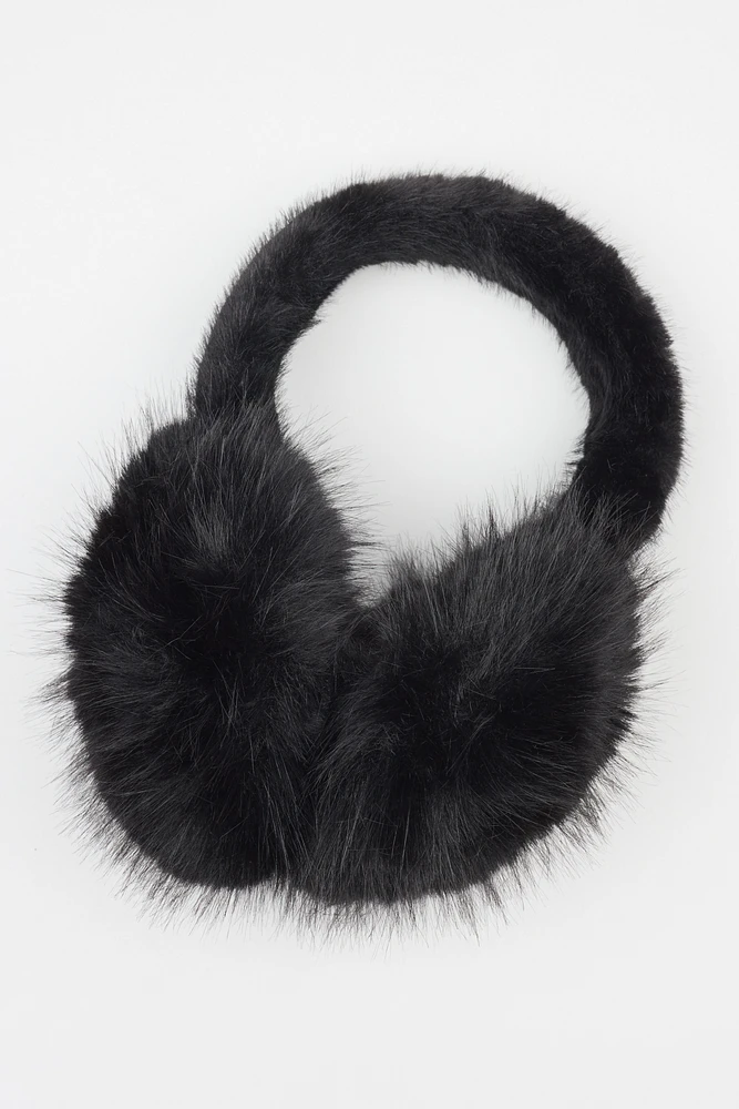 Allover Faux-Fur Earmuffs