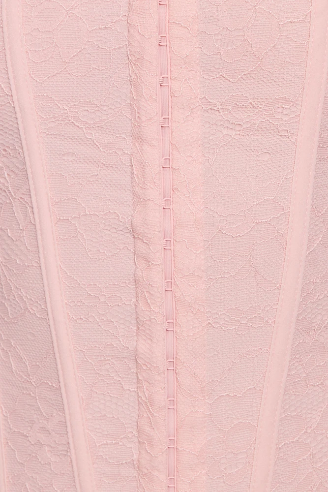 Giselle Strapless Lace Corset