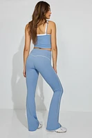 SoftActive Flare Leggings With Piping