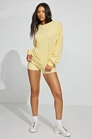 SoftTerry Oversized Crewneck Sweatshirt