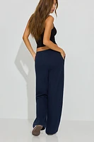 Soft Terry Wide Leg Sweatpants