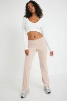 JUICY COUTURE OG Big Bling Velour Track Pants