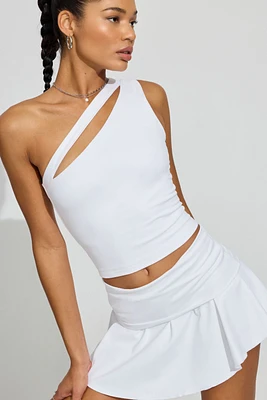 One Shoulder Cutout Top