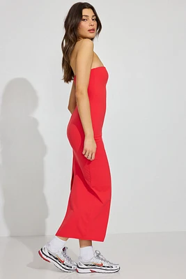 Sleek Maxi Tube Dress