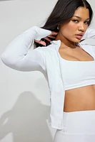 Active Long Sleeve Seamed Jacket