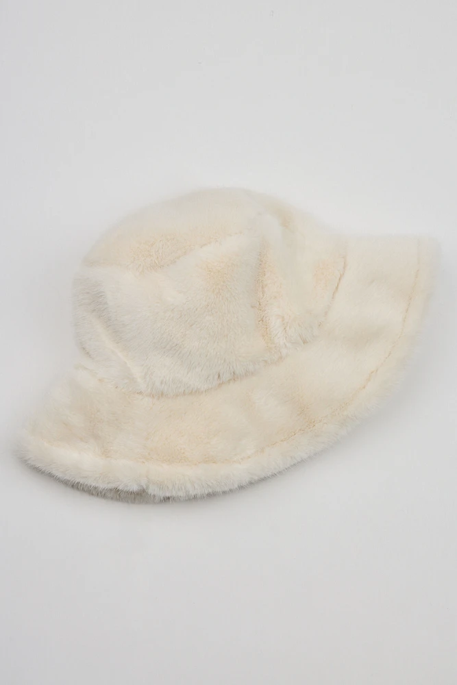 Allover Fur Bucket Hat