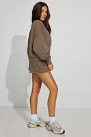 SoftTerry Bubble Crewneck Sweatshirt