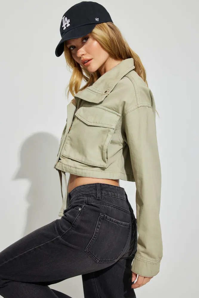 Blouson utilitaire écourt