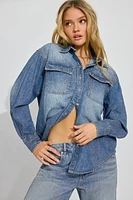 Denim Oversized Shirt