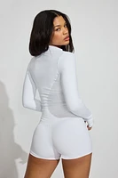 Active Long Sleeve Seamed Jacket