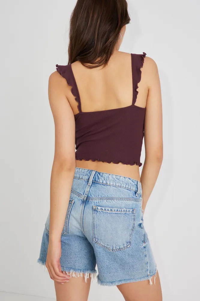 Flutter Rib Cami