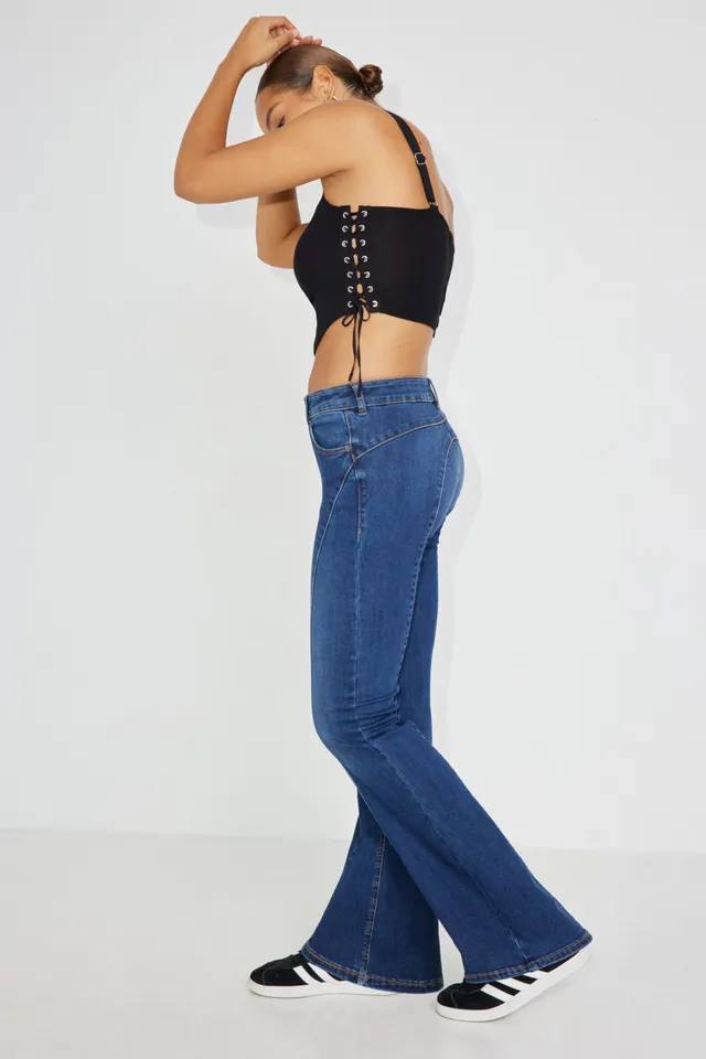 Garage Low Rise Flare Pant