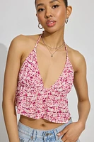 Madison Apron Back Halter Top